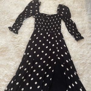COPY - Reformation polka dot dress